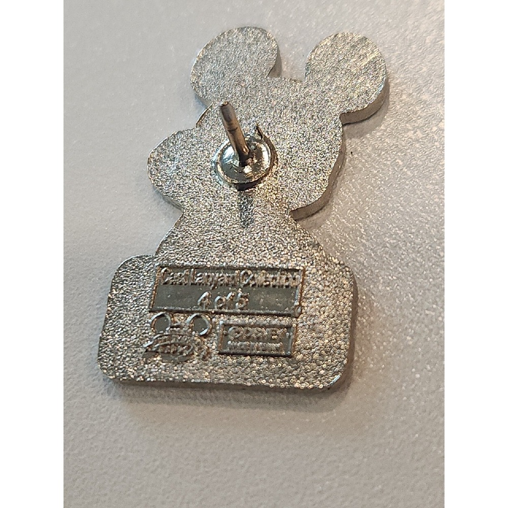 MICKEY MOUSE AUTOGRAPH PEACH Pin 00061 production Sample AP Artist Proof LE 25 - Picture 5 of 6